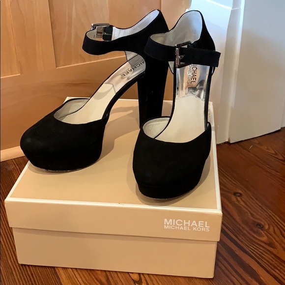 michael kors sierra platform pumps